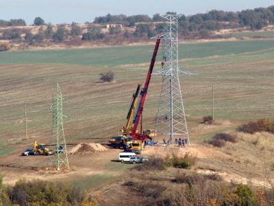 Завърши промяната на трасето на електропровод  Знаменосец  110kV, собственост на  Мини Марица-изток” ЕАД