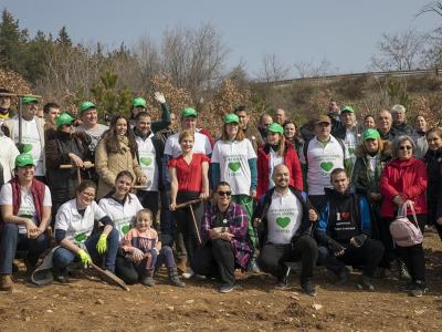 Община Стара Загора се включи в засаждането на Музикална гора