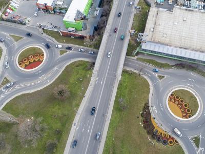 Обновяват визията на кръговите кръстовища на бул. Славянски в Стара Загора