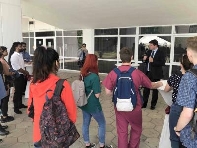 Посланикът на Обединеното кралство в България Роб Диксън посети Тракийския университет