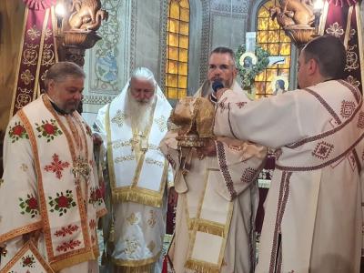 Кметицата на Харманли Мария Киркова получи орден  Св. ап. Карп  за високи заслуги към БПЦ-БП