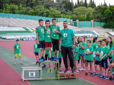 Класиране на децата участници в Детски спортен празник на СКЛА  Берое  на 1 юни 2022 г.