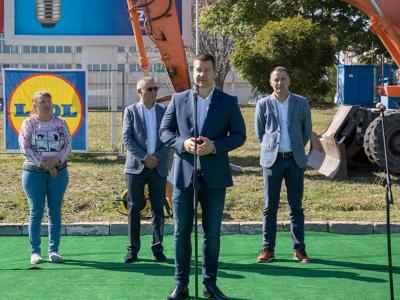 Направиха първа копка на трети магазин Lidl в Стара Загора