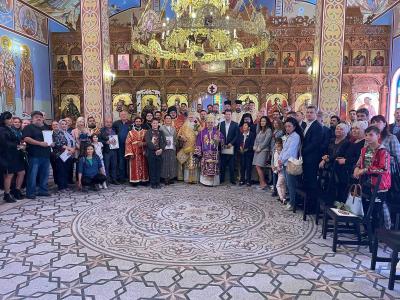 Осветиха новия храм  Св. прпмчк Игнатий Старозагорски”