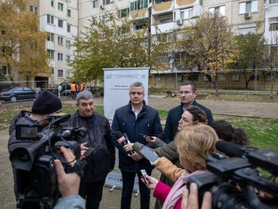 Започна изграждането на първото в Стара Загора екологично и иновативно междублоково пространство