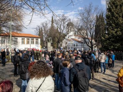 Признателни старозагорци се поклониха пред паметта на Васил Левски по повод 151 години от гибелта му