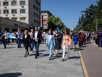 Хиляди старозагорци честваха 24 май с празничен митинг и масово шествие