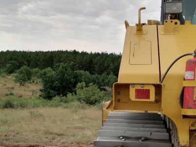 Потушиха пожара край Планиново с тежка техника от  Мини Марица-изток” ЕАД