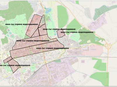Спират водата в четвъртък (25.08.) в част от Стара Загора