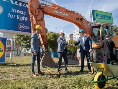 Направиха първа копка на трети магазин Lidl в Стара Загора