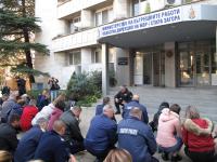 Служители на ОДМВР - Стара Загора отдадоха почит пред паметта на младши инспектор Петър Бъчваров