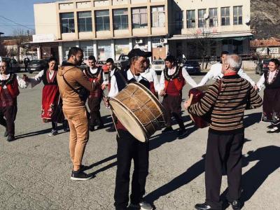 В старозагорското село Оряховица показаха обичая Коледуване