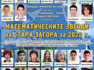 Математически звезди 2023 - обръщение към училищата и родителите