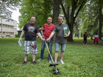 Старозагорските бани с нова придобивка за облагородяване на тревните площи