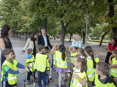 ДГ  Светулка  с полезна инициатива по повод Седмицата на мобилността