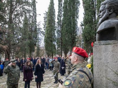 176 години от рождението на Христо Ботев отбелязаха в Стара Загора